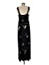 Apt. 9 Floral Black Casual Dress Size M (estimated) - photo 2
