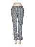 Ann Taylor Checkered-gingham Ivory Jeggings Size 4 - photo 1