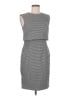 Toccin Chevron-herringbone Gray Cocktail Dress Size 6 - photo 1