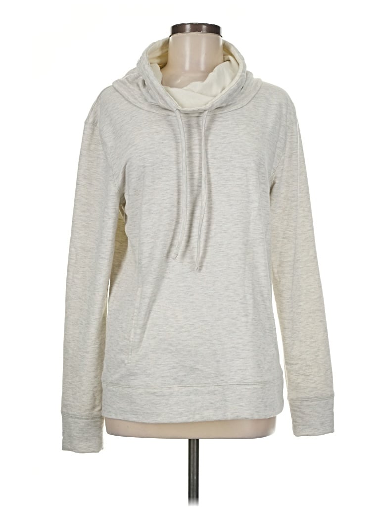 Pre-owned Serra Zip Up Hoodie In Gray