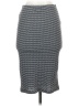 Express Houndstooth Gray Casual Skirt Size S - photo 2