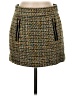 J.Crew Tweed Green Wool Skirt Size 0 - photo 1