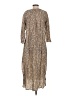 MNG Animal Print Tan Casual Dress Size 2 - photo 2