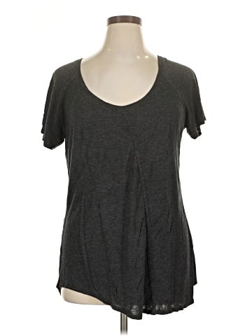 New York & Company Short Sleeve T-Shirt (view 1)
