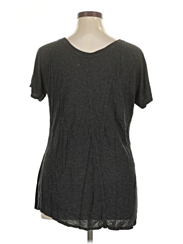 New York & Company Short Sleeve T-Shirt (view 2)