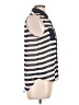 Edge Stripes Blue Sleeveless Button-Down Shirt Size L - photo 4