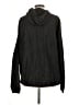 Assorted Brands 100% Polyester Solid Black Windbreaker Size L - photo 2