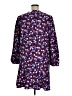 Draper James 100% Polyester Print Purple Casual Dress Size XL - photo 2