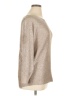 Alfani 100% Polyester Metallic Silver Pullover Sweater Size XL - photo 4