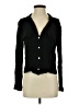 Zara 100% Viscose Black Long Sleeve Blouse Size S - photo 1