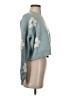 Luna Ivy Floral Blue Pullover Sweater Size XS - photo 4
