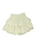 Unbranded Solid Ivory Casual Skirt Size P (petite) - photo 1