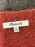 Madewell Solid Burgundy Pullover Sweater Size XS - photo 7