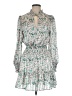 Fanco 100% Polyester Paisley Green Cocktail Dress Size M - photo 1
