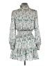Fanco 100% Polyester Paisley Green Cocktail Dress Size M - photo 2