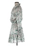 Fanco 100% Polyester Paisley Green Cocktail Dress Size M - photo 5