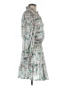 Fanco 100% Polyester Paisley Green Cocktail Dress Size M - photo 4