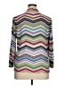 Cato Chevron-herringbone Silver Turtleneck Sweater Size XL - photo 2