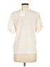 Stella & Dot Ivory Short Sleeve Top Size M - photo 2