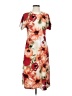 Lularoe Floral Orange Casual Dress Size S - photo 1