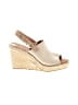 TOMS Tan Wedges Size 8 1/2 - photo 1