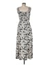 Toad & Co Paisley Gray Casual Dress Size M - photo 2