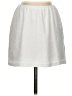 Assorted Brands Solid White Casual Skirt Size S - photo 1