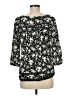 Maeve 100% Rayon Black 3/4 Sleeve Blouse Size 6 - photo 2
