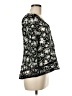 Maeve 100% Rayon Black 3/4 Sleeve Blouse Size 6 - photo 4