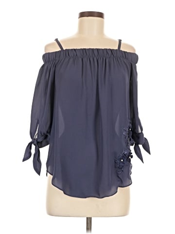 I.N. San Francisco 3/4 Sleeve Blouse (view 1)