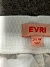 Evri Solid Ivory Board Shorts Size 24 waist - photo 3