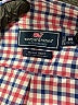 Vineyard Vines Performance Checkered-gingham Orange Pink Long Sleeve Button-Down Shirt Size 12 - photo 3