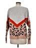 Hudson Gray Animal Print Orange Pullover Sweater Size M - photo 2