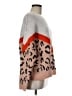 Hudson Gray Animal Print Orange Pullover Sweater Size M - photo 4