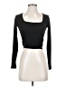 Zara Black Long Sleeve Top Size S - photo 1