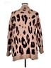 Zesica Animal Print Tan Cardigan Size XL - photo 2