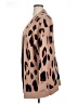 Zesica Animal Print Tan Cardigan Size XL - photo 5