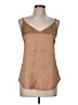 Fun2Fun 100% Polyester Tan Sleeveless Blouse Size M - photo 1