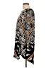 Alfani Paisley Black Long Sleeve Top Size L - photo 5