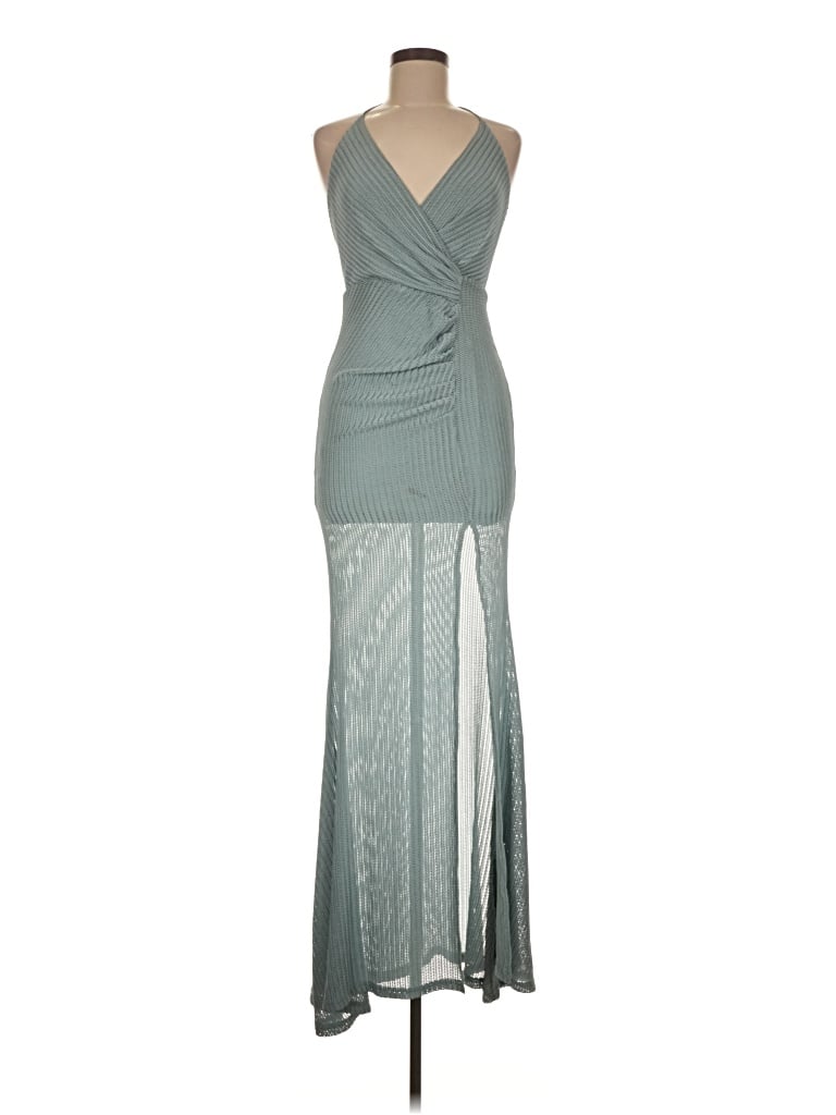 Pre-owned Luxxel Cocktail Dress In Teal