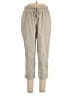 Apana Solid Tan Casual Pants Size L - photo 1