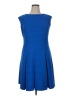 American Living Solid Blue Cocktail Dress Size 16 - photo 1