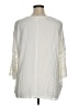 MONORENO 100% Rayon Ivory 3/4 Sleeve Top Size 1X (estimated) - photo 2