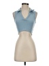 Papaya Blue Sleeveless Top Size S - photo 1
