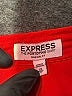 Express 100% Polyester Red Sleeveless Blouse Size XS - photo 7
