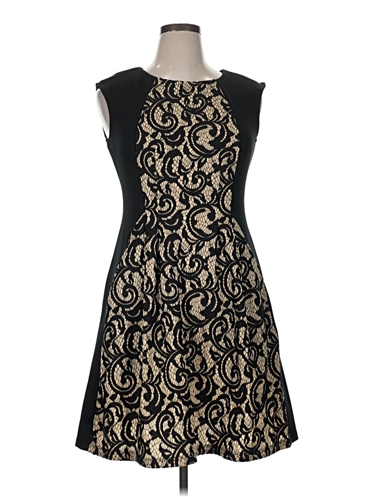 Pre-owned Danny & Nicole Cocktail Dress In Black