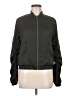 Lululemon Athletica Solid Black Green Jacket Size 8 - photo 1