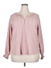 FRYE Pink Long Sleeve Blouse Size XXL - photo 1