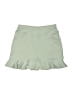 Moteepi Solid Green Casual Skirt Size S - photo 1