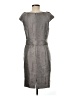 Muse Metallic Gray Casual Dress Size 8 - photo 2